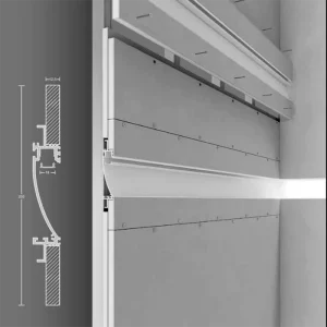 NOVALUX-CARTOON-LIGHT-A70-PROFILO-LUMINOSO-POSA-STILLUCE-STORE-BERGAMO