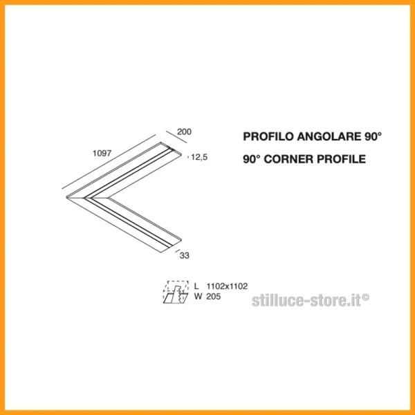 NOVALUX-CARTOON-LIGHT-L-33-PROFILO-ANGOLARE-STILLUCE-STORE-BERGAMO_DIM