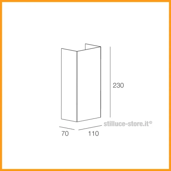 NOVALUX-CUBRIK-110-LAMPADA-PARETE-STILLUCE-STORE-BERGAMO_DIM