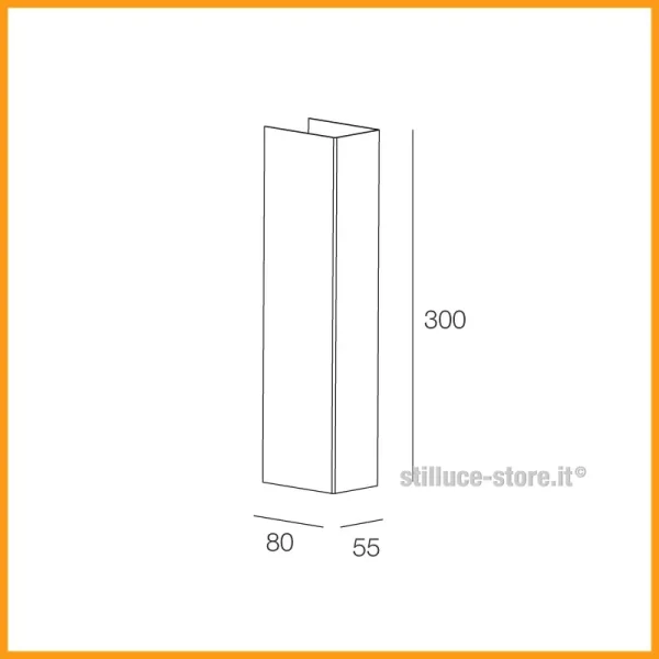 NOVALUX-CUBRIK-55-LAMPADA-PARETE-STILLUCE-STORE-BERGAMO_DIM