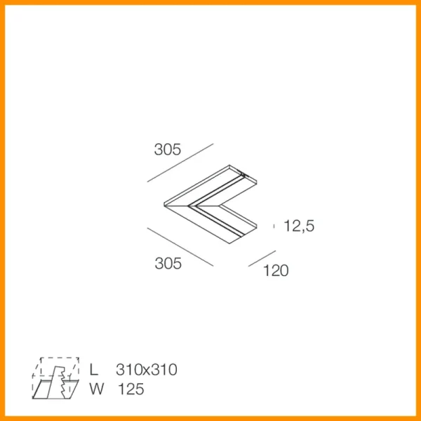 NOVALUX-L16-EVO-PROFILO-ANGOLARE-90-MINI-STILLUCE-STORE-BERGAMO _DIM