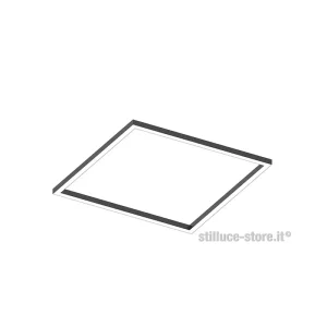 NOVALUX-P30-READY-PLAFONE-LED-QUADRATA-NERA-STILLUCE-STORE-BERGAMO