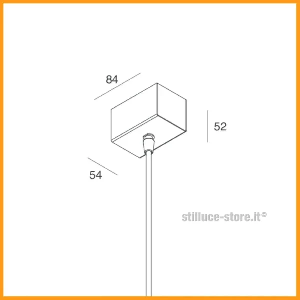 NOVALUX-P30-READY-SOSPENSIONE-LED-ROSONE-STILLUCE-STORE-BERGAMO