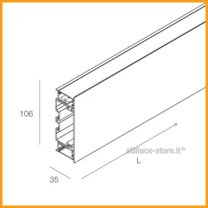 NOVALUX-RECTA-PCB-LAMPADA-PARETE-STILLUCE-STORE-BERGAMO_DIM