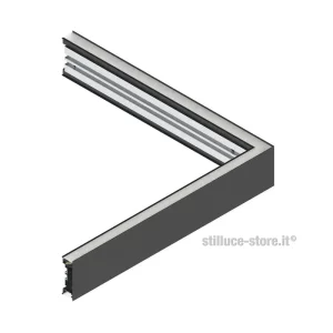 NOVALUX-RECTA-PCB-PROFILO-ANGOLARE-ESTERNO-NERO-STILLUCE-STORE-BERGAMO