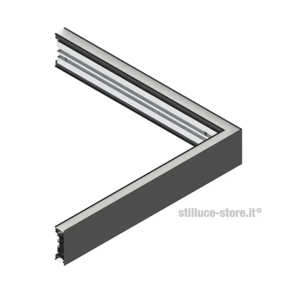 NOVALUX-RECTA-PCB-PROFILO-ANGOLARE-ESTERNO-NERO-STILLUCE-STORE-BERGAMO