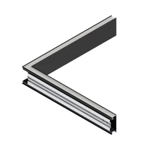 NOVALUX-RECTA-PCB-PROFILO-ANGOLARE-INTERNO-NERO-STILLUCE-STORE-BERGAMO