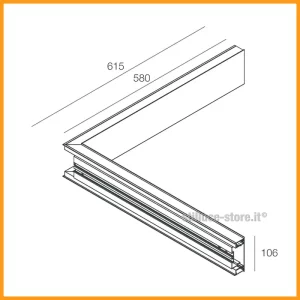 NOVALUX-RECTA-PCB-PROFILO-ANGOLARE-INTERNO-STILLUCE-STORE-BERGAMO_DIM