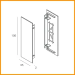 NOVALUX-RECTA-PCB-SISTEMA-TESTATE-TERMINALI-STILLUCE-STORE-BERGAMO_DIM