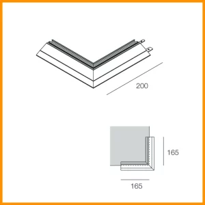 Novalux Cartoon Light Side Profilo Angolare esterno - immagine 2