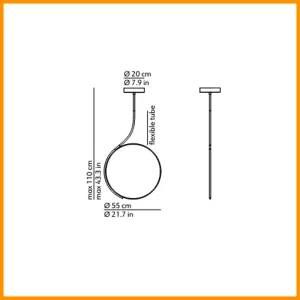 KDLN Poise Lampada a Soffitto - immagine 3