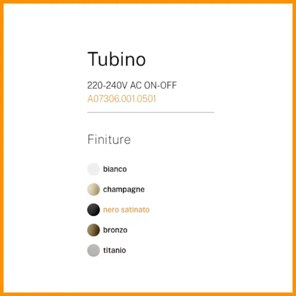 PANZERI-TUBINO-LAMPADA-PARETE--STILLUCE-STORE-BERGAMO