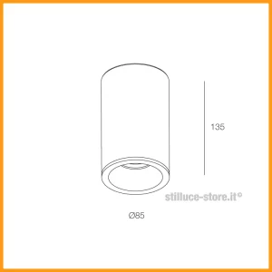 Novalux Geco Tondo Lampada Soffitto - immagine 4