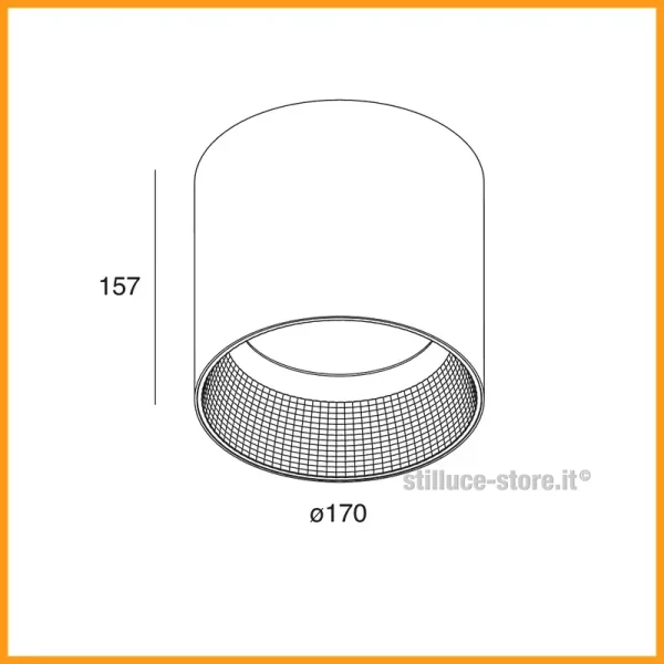 NOVALUX-TIN-PLAFONE-32W-STILLUCE-STORE-BERGAMO_DIM