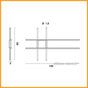 EGOLUCE-DIESIS-4636-PARETE_DIM-STILLUCE-STORE-BERGAMO