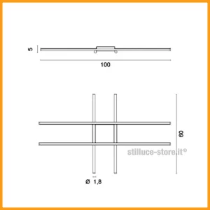 EGOLUCE-DIESIS-5691-SOFFITTO_DIM-STILLUCE-STORE-BERGAMO