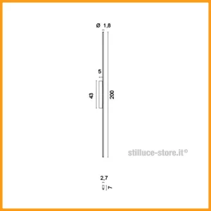 EGOLUCE-RETTA-200-5694_DIM-STILLUCE-STORE-BERGAMO