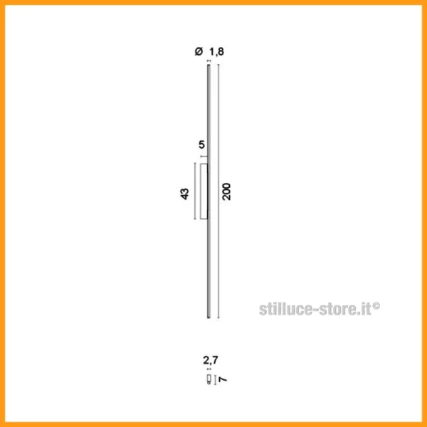EGOLUCE-RETTA-200-5694_DIM-STILLUCE-STORE-BERGAMO