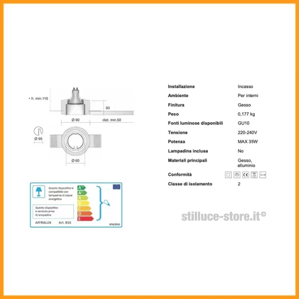 ISYLUCE-GYPSOS-FARETTO-INCASSO-GESSO-816-STILLUCE-STORE-BERGAMO_DIM