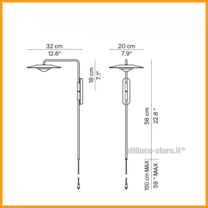 LUCEPLAN-KOINE-LAMPADA-PARETE-STILLUCE-STORE-BERGAMO_DIM