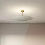 LUCEPLAN-MILLIMETRO-LAMPADA-SOFFITTO-D.85-H33-ORO-STILLUCE-STORE-BERGAMO