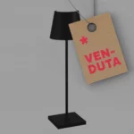 zafferano-poldina-pro-nero-lampada-da-tavolo-km0-venduta-stilluce-store-bergamo