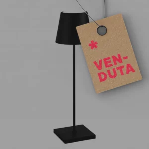 zafferano-poldina-pro-nero-lampada-da-tavolo-km0-venduta-stilluce-store-bergamo