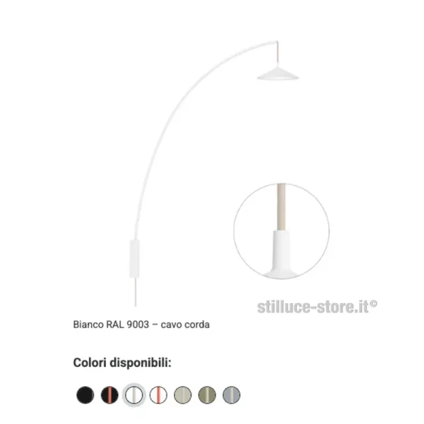 CINI-E-NILS-MINIMA-LAMPADA-PARETE-BIANCO-CORDA-STILLUCE-STORE-BERGAMO
