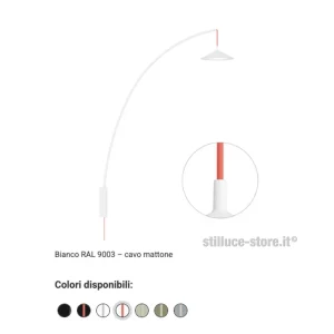 CINI-E-NILS-MINIMA-LAMPADA-PARETE-BIANCO-MATTONE-STILLUCE-STORE-BERGAMO