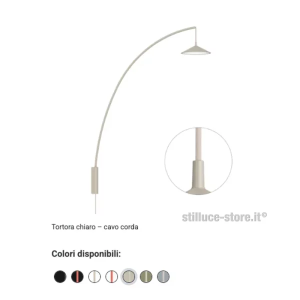 CINI-E-NILS-MINIMA-LAMPADA-PARETE-TORTORA-CORDA-STILLUCE-STORE-BERGAMO