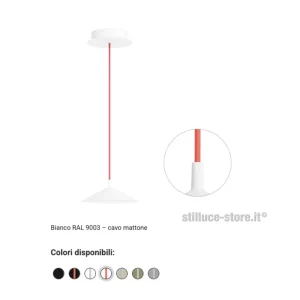 CINI-E-NILS-MINIMA-LAMPADA-SOSPENSIONE-BIANCO-MATTONE-STILLUCE-STORE-BERGAMO