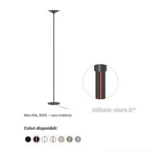 CINI-E-NILS-MINIMA-LAMPADA-TERRA-NERO-MATTONE-STILLUCE-STORE-BERGAMO