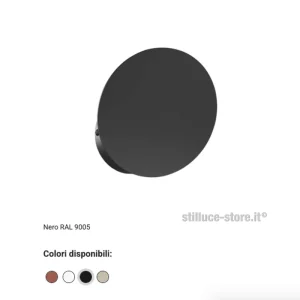 CINI-E-NILS-VOLEE-LAMPADA-PARETE-NERO-STILLUCE-STORE-BERGAMO