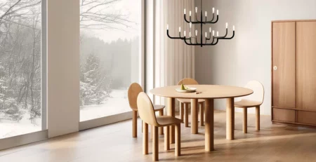 Luceplan J-Us di Alessandro Zambelli, chandelier modulare senza fili, promo HalloWeek codice ZUCCA, disponibile da Stilluce Store Bergamo e online su Stilluce-Store.it.