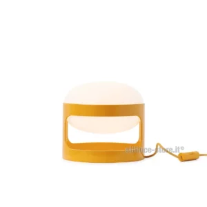 kartell-kd28-lampada-tavolo-giallo-joe-colombo-stilluce-store-bergamo