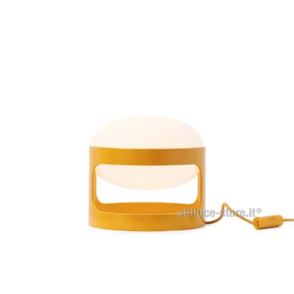 kartell-kd28-lampada-tavolo-giallo-joe-colombo-stilluce-store-bergamo