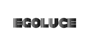 Logo Egoluce Illuminazione, brand italiano di lampade LED di design – Stilluce Store Bergamo