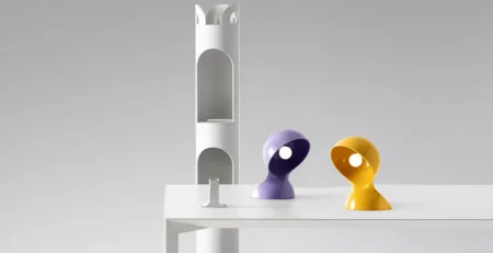 Artemide Dalù di Vico Magistretti, lampada iconica, Magnolia Stilluce Store Bergamo.