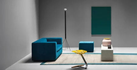 Flos Luminator di Achille Castiglioni, icona del design italiano, Winter Days da Stilluce Store Bergamo