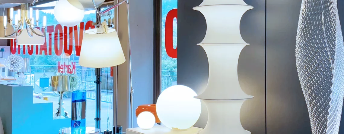 Lampade di Design KM0 di Stilluce Store, dedicata a lampade originali, selezionate e già disponibili online e nello showroom in provincia di Bergamo.