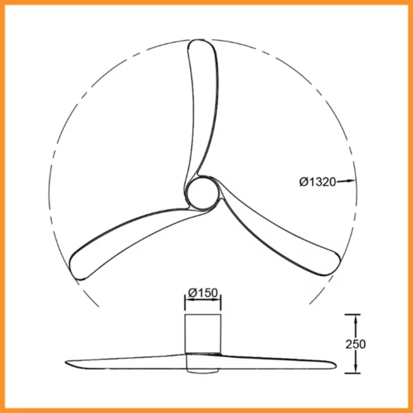 mantra-nemo-II-ventilatore-132-dimensioni-stilluce-store-bergamo