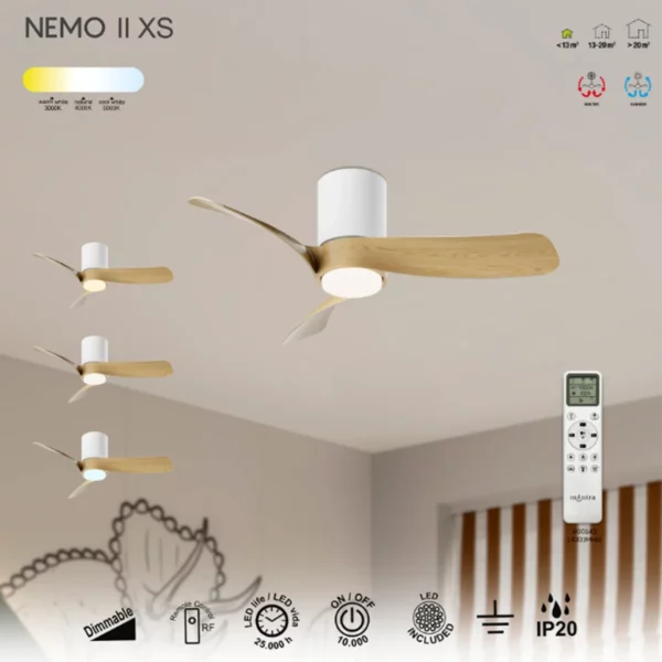 mantra-nemo-II-ventilatore-72-funzioni-stilluce-store-bergamo