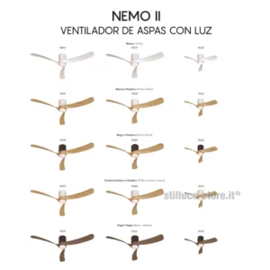 Mantra Nemo II Ventilatore Soffitto LED d. 122 cm. - immagine 4